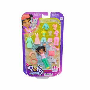 HKV88 Polly Pocket Farklı Kombin Eğlencesi -1 adet stokta olan gönderilir Oyun Setleri-Mattel