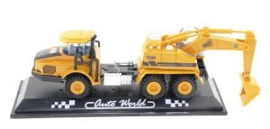 Die Cast Mini İnşaat Aracı Kepçe