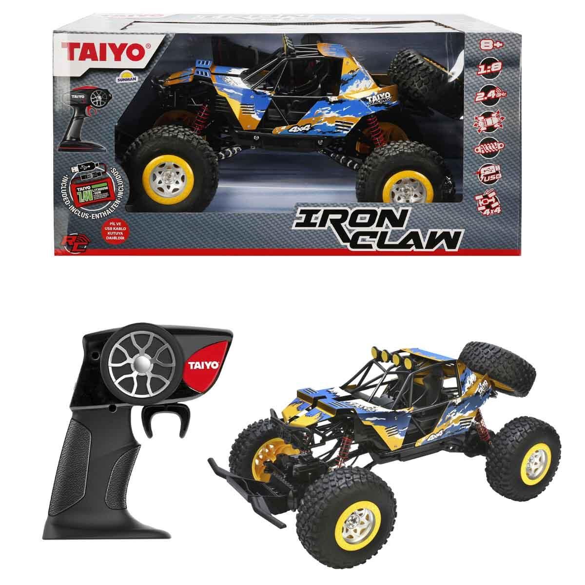S00041785 R/C BÜYÜK ARABA 1/8 NEW IRON CLAW 7.4V 4WD-SUN