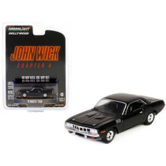Greenlight 1/64 Hollywood Series 41- 1971 Plymouth 'Cuda - John Wick: Chapter 4