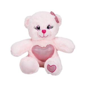 Renkli Peluş Ayı 26 cm.  -1 Adet Stokta Olan Gönderilir