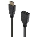 Powermaster PM-29568 HDMI Erkek HDMI Dişi 1 Metre Uzatma Kablo