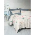 Cotton Box Maritime Çift Kişilik Nevresim Takımı Kalja Mavi