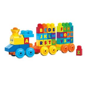 FWK22 Mega™ Bloks, Müzikli Alfabe Treni, 50 parça, +1 yaş