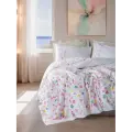 Cotton Box Modeline Çift Kişilik Nevresim Takımı Flare Bej