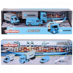 Majorette Maersk Temalı Lojistik 4'lü Koleksiyon Paketi
