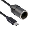 PowerMaster PM-24759 Type-C 5 Volt To 12 Volt Çakmak Fiş Çevirici