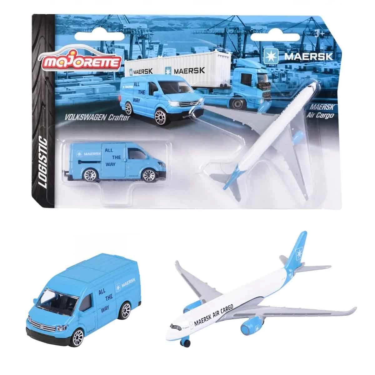 Majorette Maersk Temalı Lojistik Taşıma Aracı - Stokta Olan Gönderilir