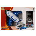 Maxx Wheels Sesli ve Işıklı Sürtmeli Polis Uçağı S01004347