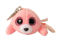 TY Beanie Boo´s Pierre Pembe Fok Peluş Anahtarlık Metal Askılı