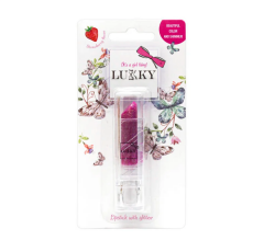 Lukky Simli Ruj Lila Çilek Aromalı