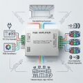 Powermaster PM-4877 12 Volt - 24 Volt 30 Amper RGB Şerit Led Amplifier (Repeater)