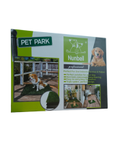 Nunbell Mini Pet Park Evcil Hayvan Çiş Alıştırm Egitim Tuvaleti.