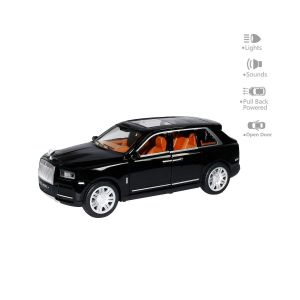 HCL-906 Çek Bırak 1:22 Sesli Ve Işıklı Sanruflu RR Metal Araba 