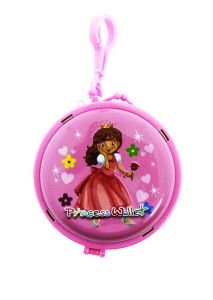 Prenses Pembe Metal Cüzdan