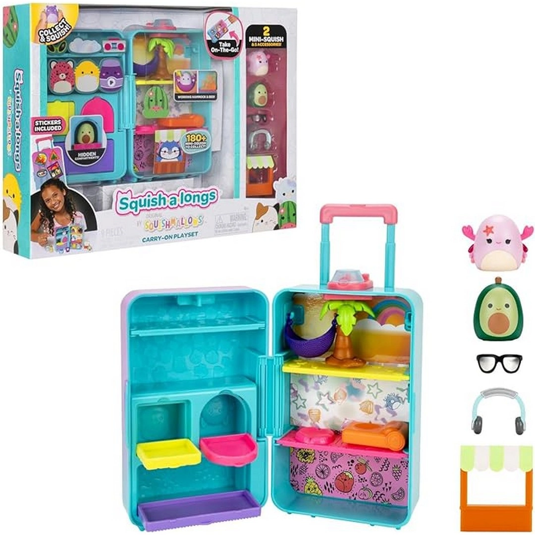 Squish-a-longs Seyahat Bavulu Oyun Seti