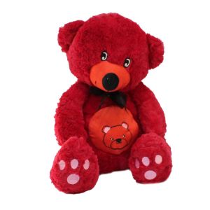 Göbekli Oturan Peluş Ayı 38 cm