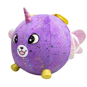 72290 Şişme Peluş Mor Köpek XXL Shiny Corns S2