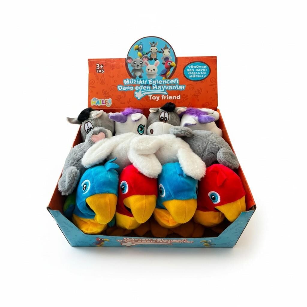 50104 20CM KONUŞULANI TEKRARLAYAN ARKADAŞ PELUŞ HAYVANLAR