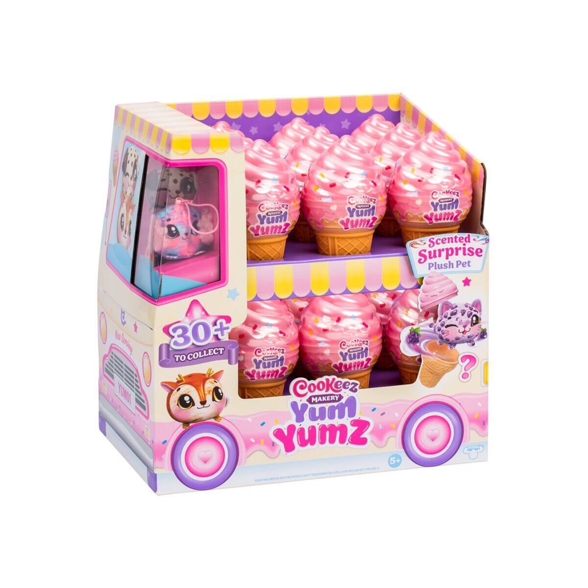 Cke07000 Cookeez Makery Yum Yumz Dondurma Tekli Paket Kokulu Peluş - Idır