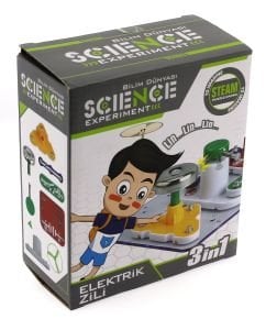 Eğlenceli Deney Setim Elektrik Zili 3 in 1