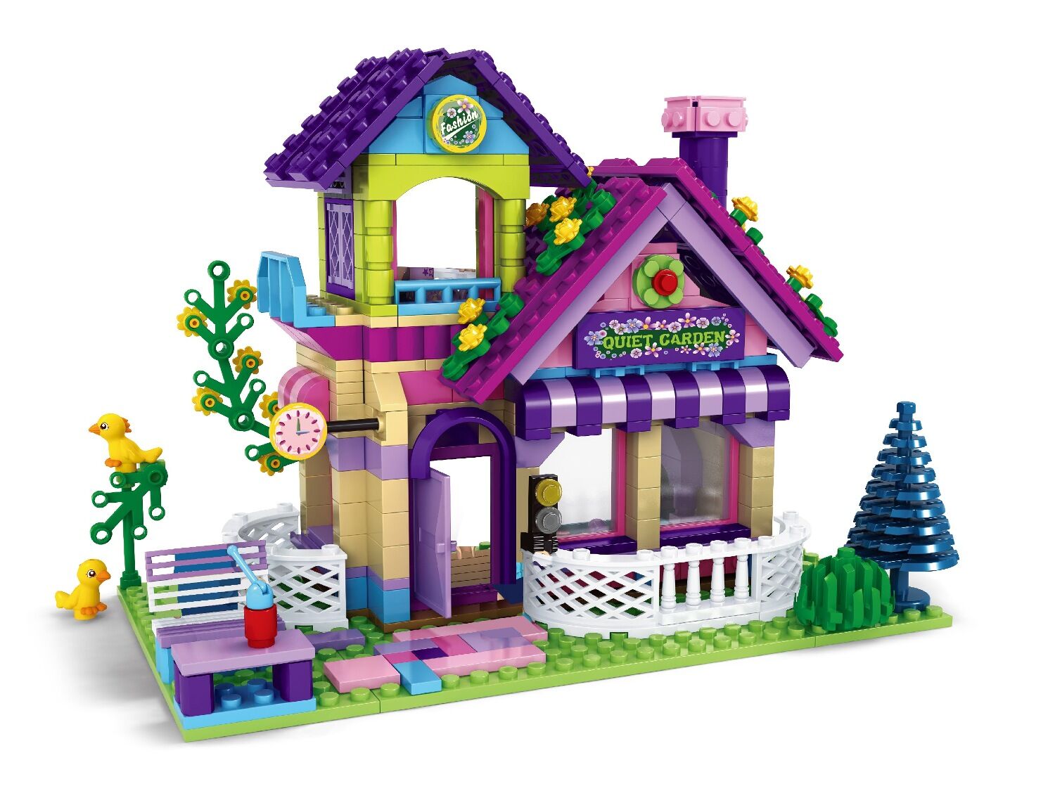 Ausini Fashion Girl  Parça Sessiz Bahçe Kır Evi