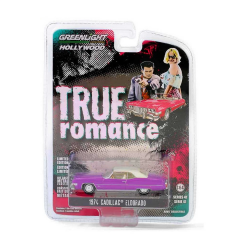 Greenlight 1/64 Hollywood Series 41- Clarence and Alabama 1974 Cadillac Eldorado Convertible (Top Up)