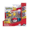 POK 95283-C Pokemon Clip N Go PokeBall Kemer ve Figür Seti Asorti