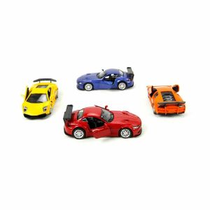 TIN-80133-12 Çekbırak 1:36 Die Cast Spor Araba - 1 adet stokta olan gönderilir