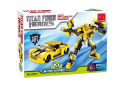 Ausini Titan Form Heroes 244 Parça 2 in 1 Araca Dönüşen Sarı Robot