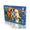 31503 FEARLESS PUPPIES 100 PARÇA PUZZLE
