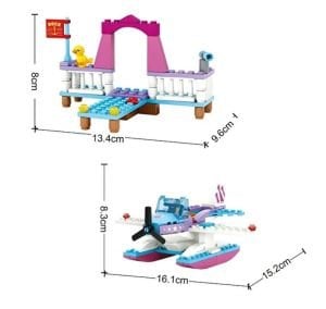 Ausini Fashion Girl 161 Parça Deniz Uçağı ve Rıhtım