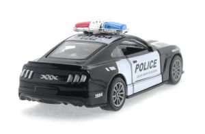 Die Cast Çek Bırak Metal Siyah Polis Arabası