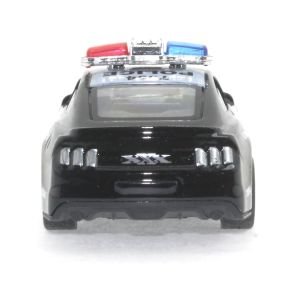 Die Cast Çek Bırak Metal Siyah Polis Arabası