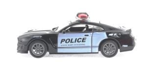 Die Cast Çek Bırak Metal Siyah Polis Arabası