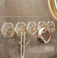 Lüks 5’li Duvar Askısı Banyo Mutfak İçin Havlu  Askılık