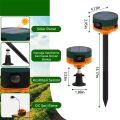 PowerMaster PM-26946 13 Farklı Sesli Hayvan Kovucu Alarm Cihazı Mikrofonlu Solar Panelli