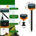 PowerMaster PM-26947 13 Farklı Sesli Hayvan Kovucu Alarm Cihazı Mikrofonlu Solar Panelli