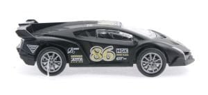 Die Cast Çek Bırak Metal Siyah Yarış Arabası 86