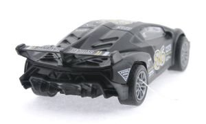 Die Cast Çek Bırak Metal Siyah Yarış Arabası 86