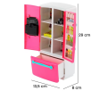 Pembe Kapaklı Buzdolabı