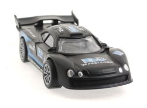 Die Cast Çek Bırak Metal Siyah Yarış Arabası DS
