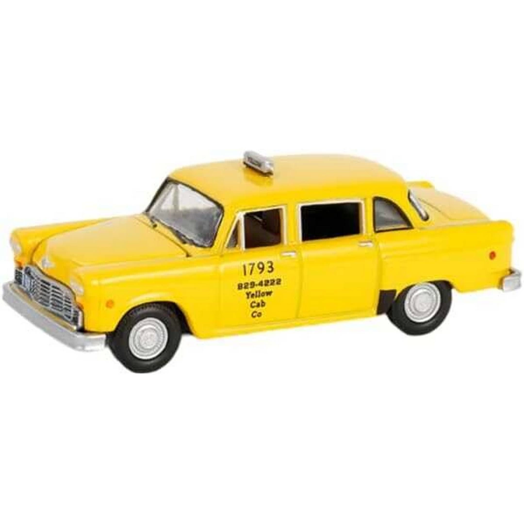 Greenlight 1/64 Hollywood Series 42- Ferris Bueller's Day Off - 1980 Checker Taxicab Yellow Cab