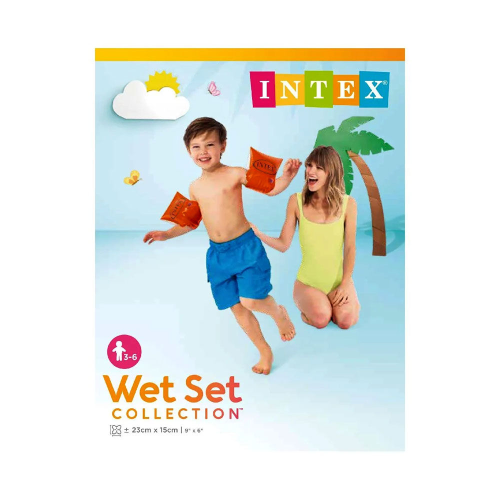 IK58642 İntex Kırmızı Kolluk 23x15 cm