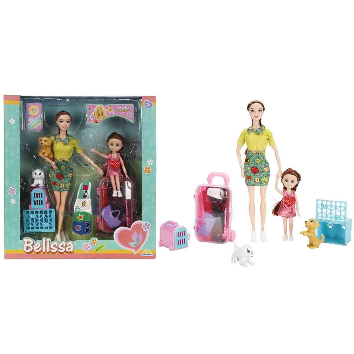 S00003046 BEBEK BELISSA VE ANNESİ YOLCULUKTA 30CM