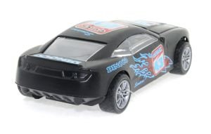 Die Cast Çek Bırak Metal Siyah Yarış Arabası 43