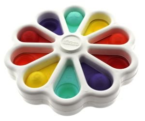 Pop It Eğitici Çark İngilizce Sayılar ve Şekiller