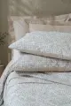 Cotton Box Minimal Çift Kişilik Nevresim Takımı Loom Bej