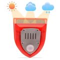 PowerMaster PM-26953 Köpek Silah Sesli Hayvan Kovucu Alarm Cihazı Hareket Sensörlü Solar Panelli