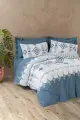 Cotton Box Tek Kişilik Bohem Nevresim Takımı Talora İndigo